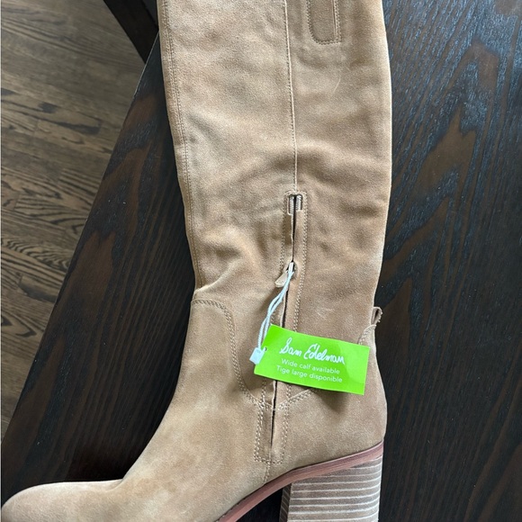 Sam Edelman Tan Heeled Boots - Picture 2 of 2